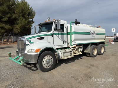 2009 Peterbilt 340 6x4 Autocarro per acqua