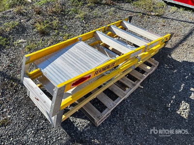 Quantity of (2) 4 ft Platform Ladder