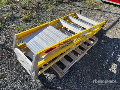 Quantity of (2) 6 ft Platform Ladder