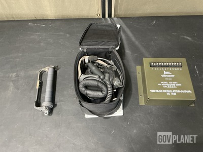 (1) Blade Pin, (1) Regulator, (1) Headset & Assorted Items