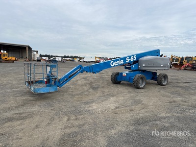 2008 Genie S-65 4WD Diesel Telescopic Boom Lift