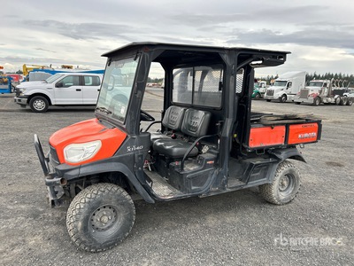 2018 Kubota RTVX1140WLH 4x4 ユーティリティービークル
