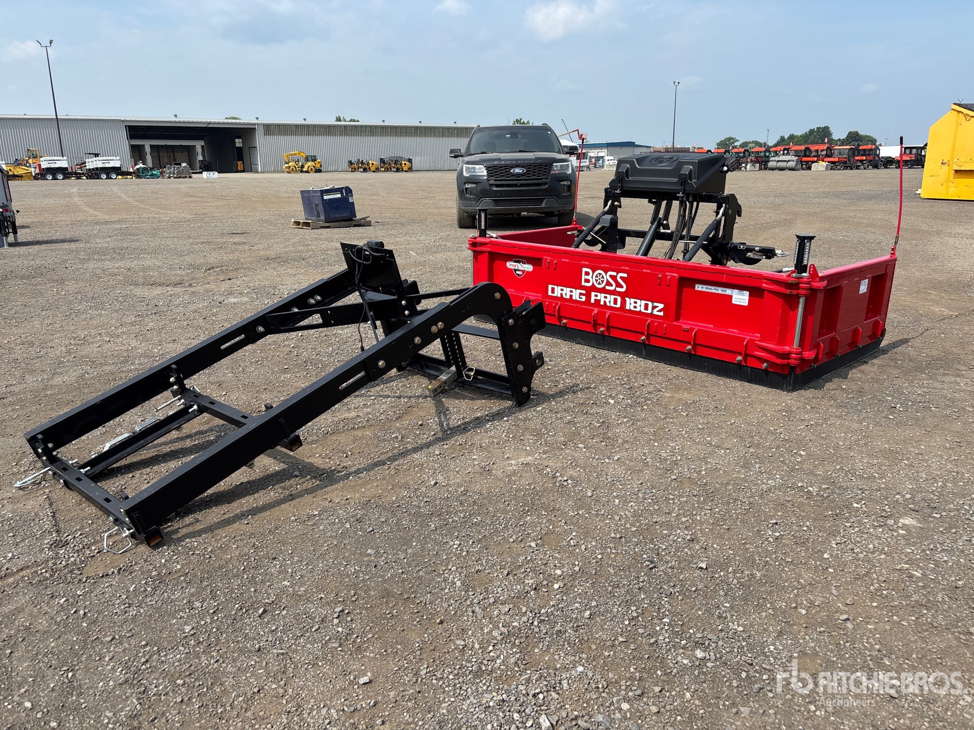 Boss Drag Pro 180Z Rear Mounted Snow Plow