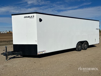 2025 Double A 25 ft T/A Enclosed Trailer (Unused)