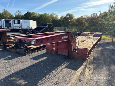 2001 Trail King TK70HDG-442 T/A Removable Gooseneck مقطورة لوبوي