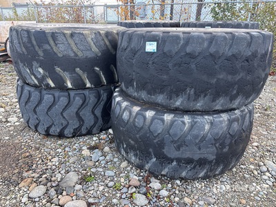 Quantity of (4) 26.5R25 Tires