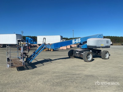 2018 Genie S-65 4WD Diesel Telescopic Boom Lift