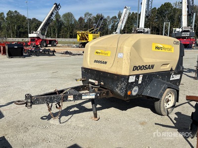 2019 Doosan C185WDO-T4F 185 cfm Mobile Air Compressor