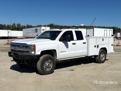 2019 Chevrolet Silveado 2500HD 4x4 Crew Cab ユーティリティトラック