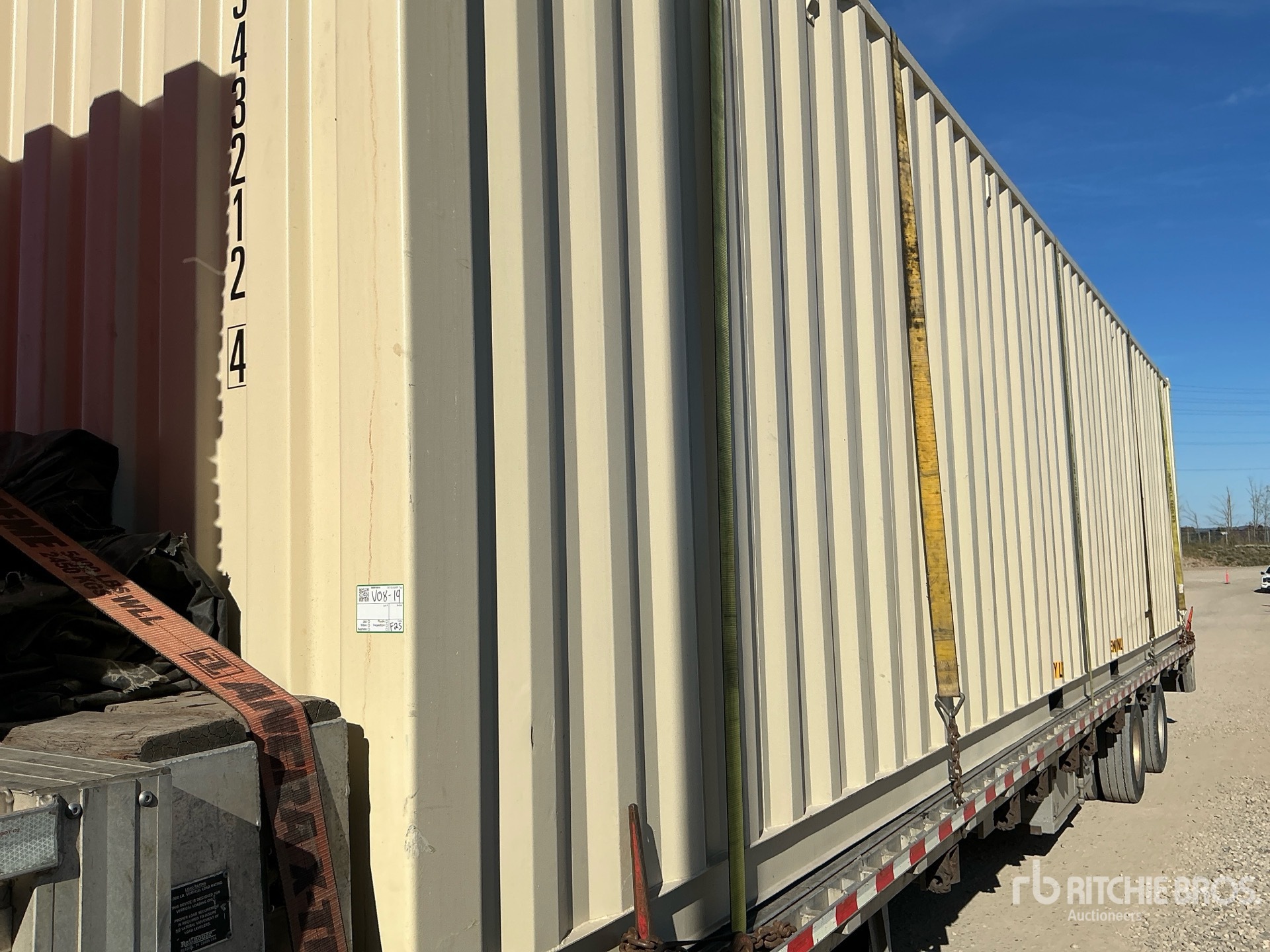 40 ft High Cube حاويات تخزين