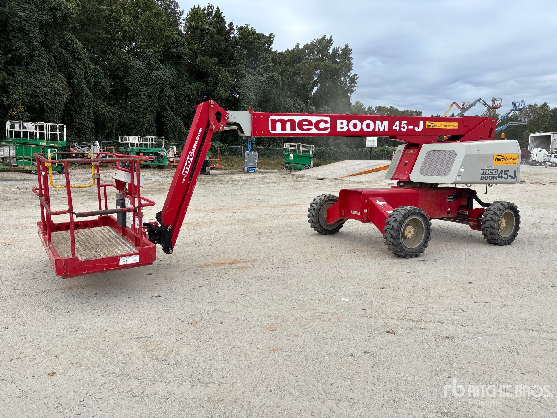 2022 MEC 45J-D 4WD Diesel Telescopic Boom Lift
