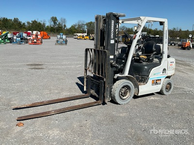 2022 Nissan PF50DF 3435 lb Pneumatic Tire Forklift