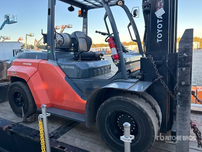 2023 Toyota 40-8FGU25 Pneumatic Tire Forklift