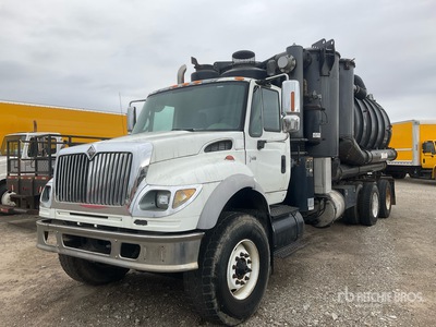 Guzzler on 2006 International 7600 SBA 6x4 Vacuum Excavator Truck