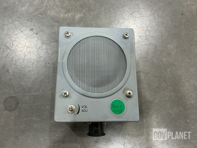 Telephonics AM-7534/AIC-41 Audio Frequency Amplifier-Loudspeaker w/Case