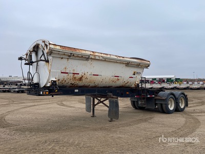 2006 Midland 16 ft T/A Lead Remorque à benne latérale