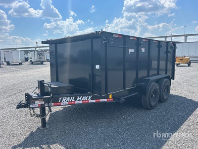 2025 Trail Maxx DT27-14'4 14 ft T/A Dump Utility Trailer