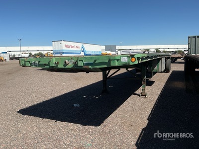 2000 Fontaine 48 ft T/A Pritsche Anhänger