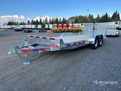 2026 N & N Trailers 20 ft T/A Equipment Trailer (Unused)