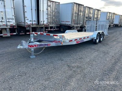 2026 N & N Trailers 20 ft T/A Equipment Trailer (Unused)
