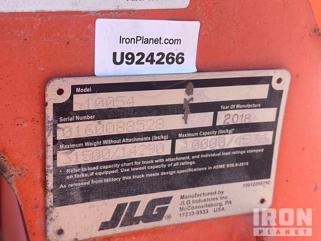 MANIPULADOR 2018 JLG