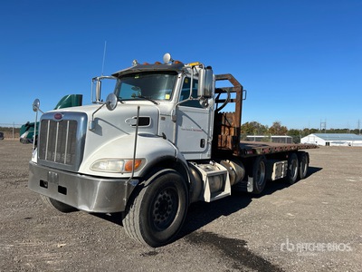 2016 Peterbilt 348 6x4 Flatbed Truck