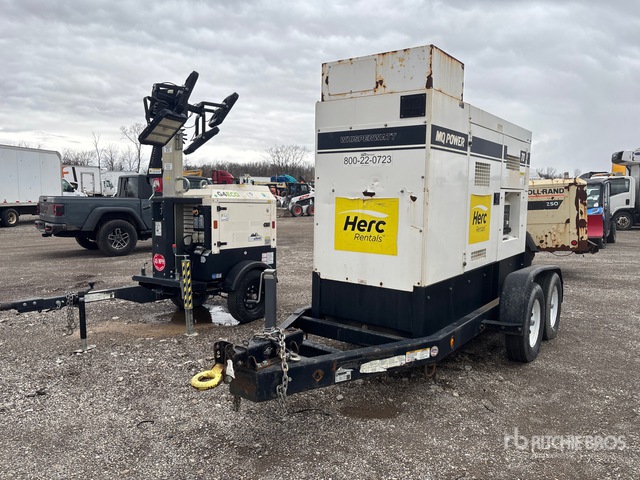 2018 Multiquip DCA-70SSIU4F 70 kVA Mobile Generator Set