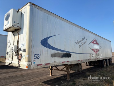2003 Wabash 53 ft x 102 in Tri/A Heated Rimorchio furgonato