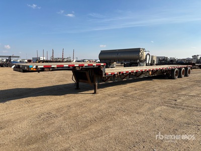 2007 Thruway Tri/A 51 ft Extendable مقطورة سطح السفينة