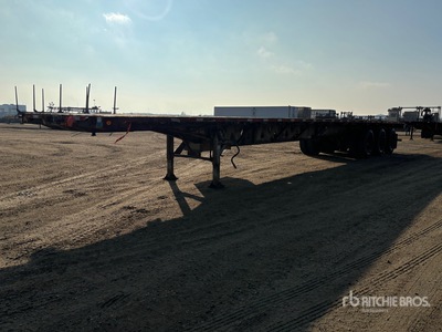 2012 Manac 53 ft Tri/A مقطورة مسطحة