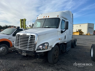 2014 Freightliner Cascadia 125 6x4 T/A Sleeper Truck Tractor (Inoperable)