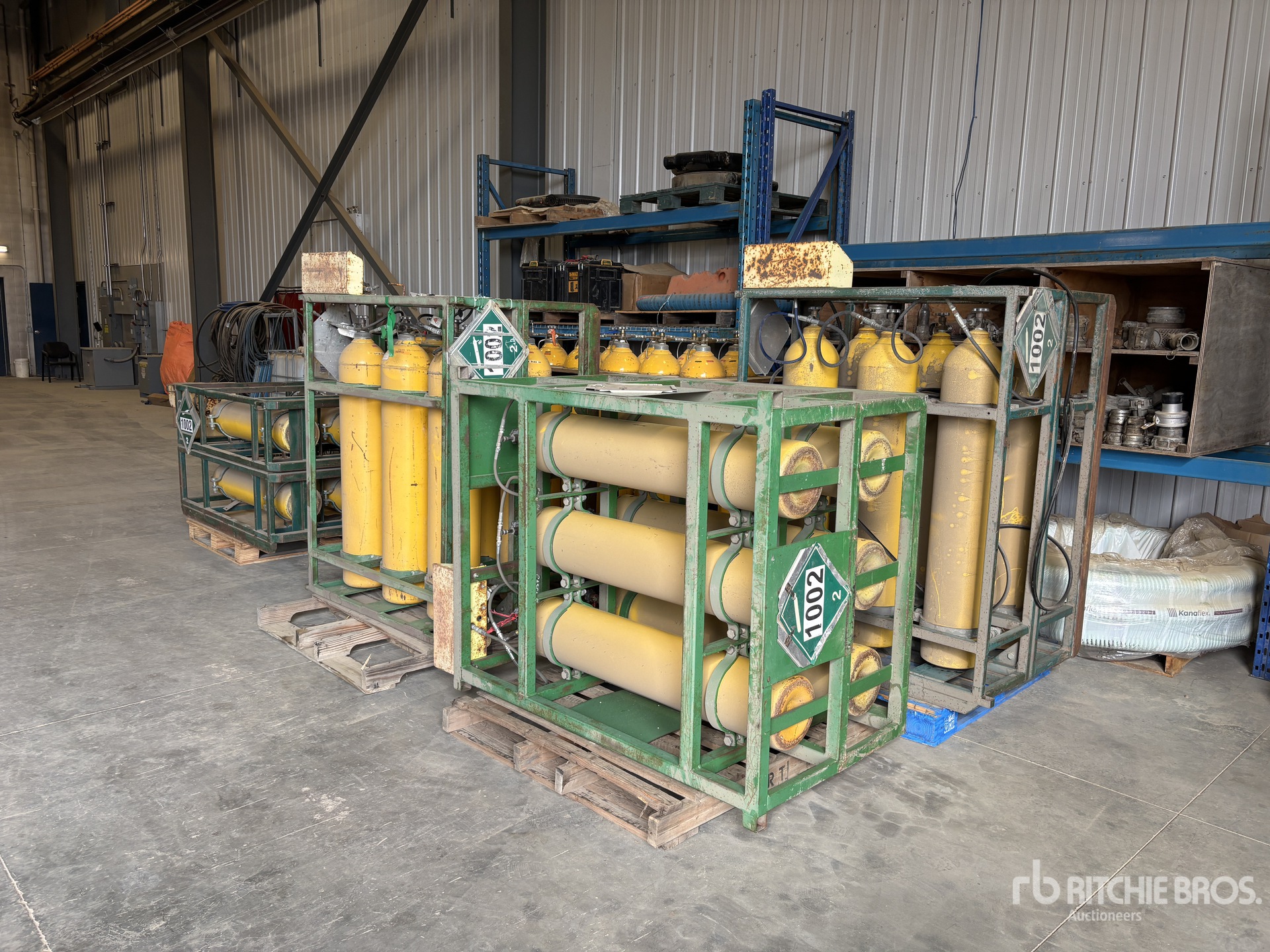 Quantity of Breathing Air Cascade Tank
