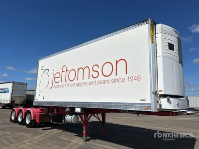 2012 MaxiTrans 7.2 m Rollback Tri/A B-Double Lead Remorque frigorifique