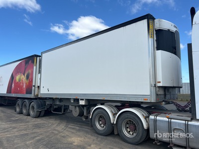 2015 MaxiTrans 7.2 m Lead Rollback Tri/A B-Double Refrigerated Trailer