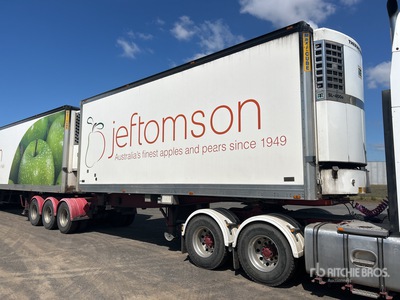 2008 MaxiTrans 7.2 m Lead Rollback Tri/A B-Double Lead Refrigerated Trailer