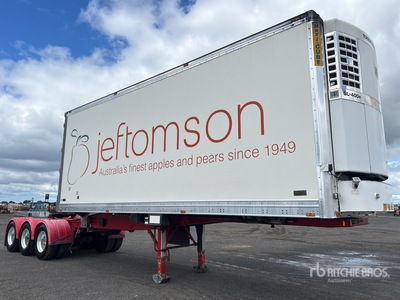 2008 MaxiTrans 7.2 m B-Double Lead Rollback Tri/A Refrigerated Trailer