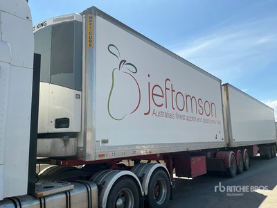 2012 MaxiTrans B-Double Lead مقطورة فان