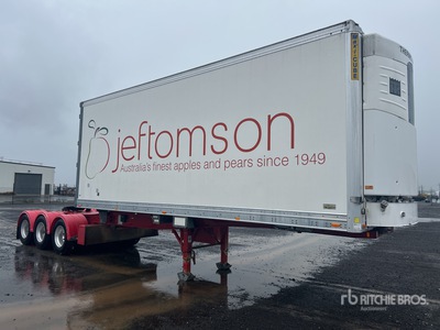 2012 MaxiTrans 7.2 m B-Double Lead Rollback Tri/A Przyczepa chłodnia