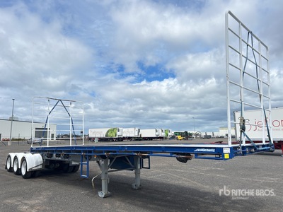 2013 MaxiTrans 8.3 m Tri/A B-Double Lead Remorque à plateau