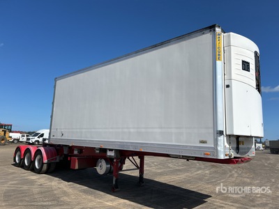 2013 MaxiTrans 7.2 m B-Double Lead Rollback Tri/A Remorque frigorifique