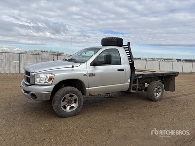 2009 Dodge 2500 4x4 Flatbed Truck