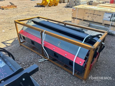 2025 Raytree RMVR76 76 in Skid Steer Vibratory Roller