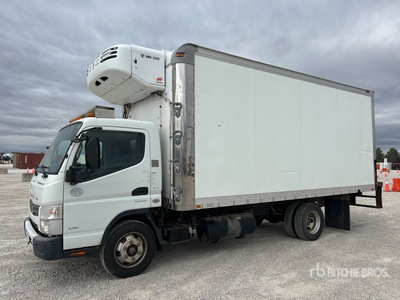 2017 Mitsubishi FE140 4x2 Refrigerated Truck (Inoperable)