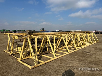 Quantity of (4) 30 ft Pipe Racks