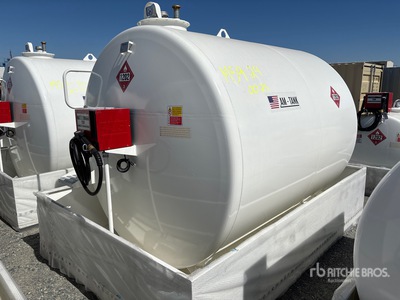 2025 AM Tank 2300N 2300 gal Skid Mounted Steel Fuel Tank