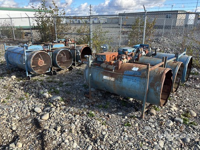 Quantity of (6) Sure Flame S1505A 1500000 BTU Direct Fired Kachel