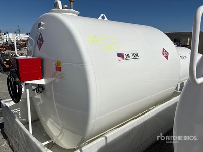 2025 AM Tank 2300N 2300 gal Skid Mounted Steel Fuel Tank