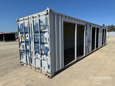 2007 40 ft Open-Sided Storage Container