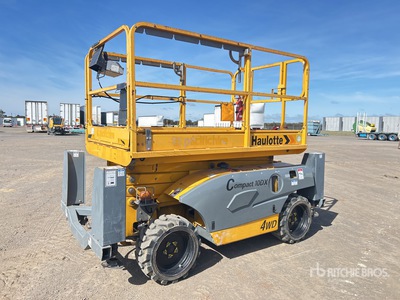 2018 Haulotte Compact 10DX 4x4 Diesel Scissor Lift