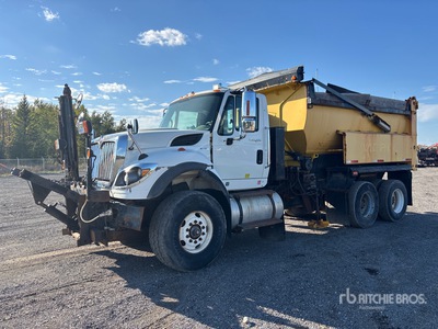 2011 International 7600 Workstar 6x4 Snow Plow Truck (Inoperable)